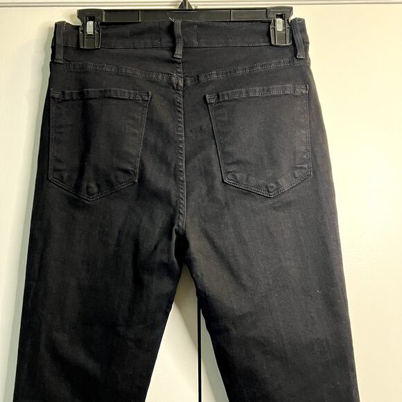 Frame Denim Ali High Rise Cigarette Black Jeans size 28 - Picture 6 of 9